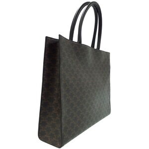 Celine Canvas Horizontal Triomphe Cabas Tote Bag